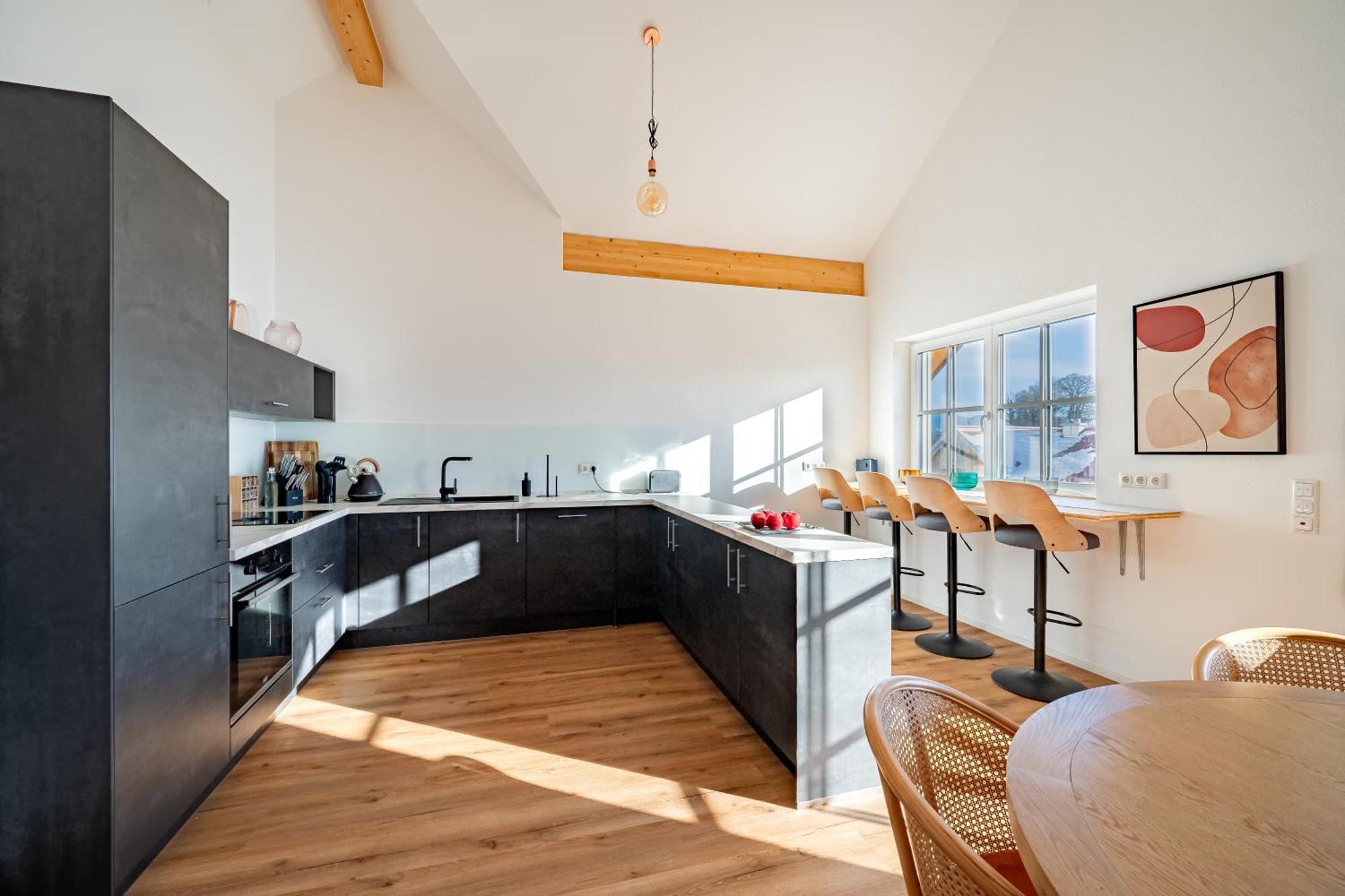 Liboria I Traumhafte Ferienwohnung In Aidling Am Riegsee Mit Atemberaubendem Blick Auf Die Majestaetische Zugspitze! エクステリア 写真