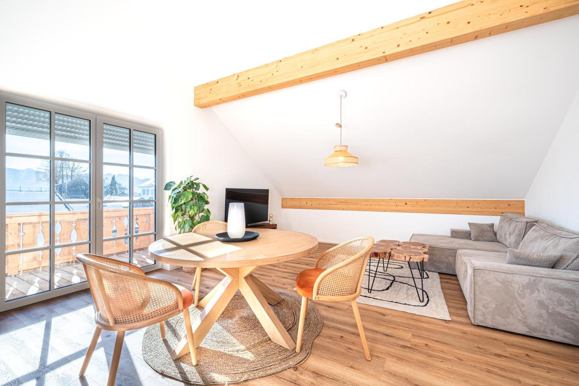 Liboria I Traumhafte Ferienwohnung In Aidling Am Riegsee Mit Atemberaubendem Blick Auf Die Majestaetische Zugspitze! エクステリア 写真